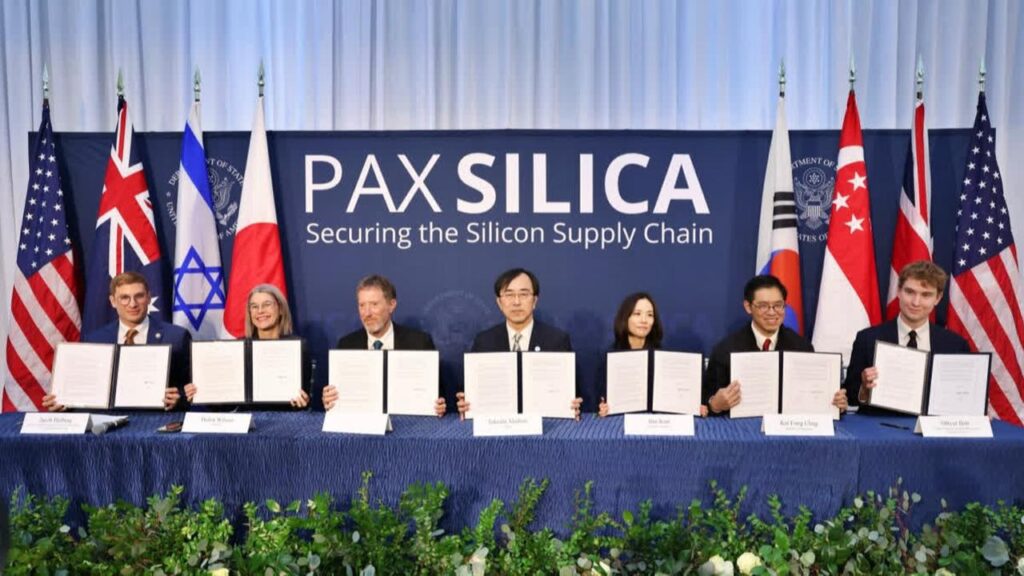 US Launches ‘Pax Silica’ Tech Alliance, Leaving India Out of Founding Group